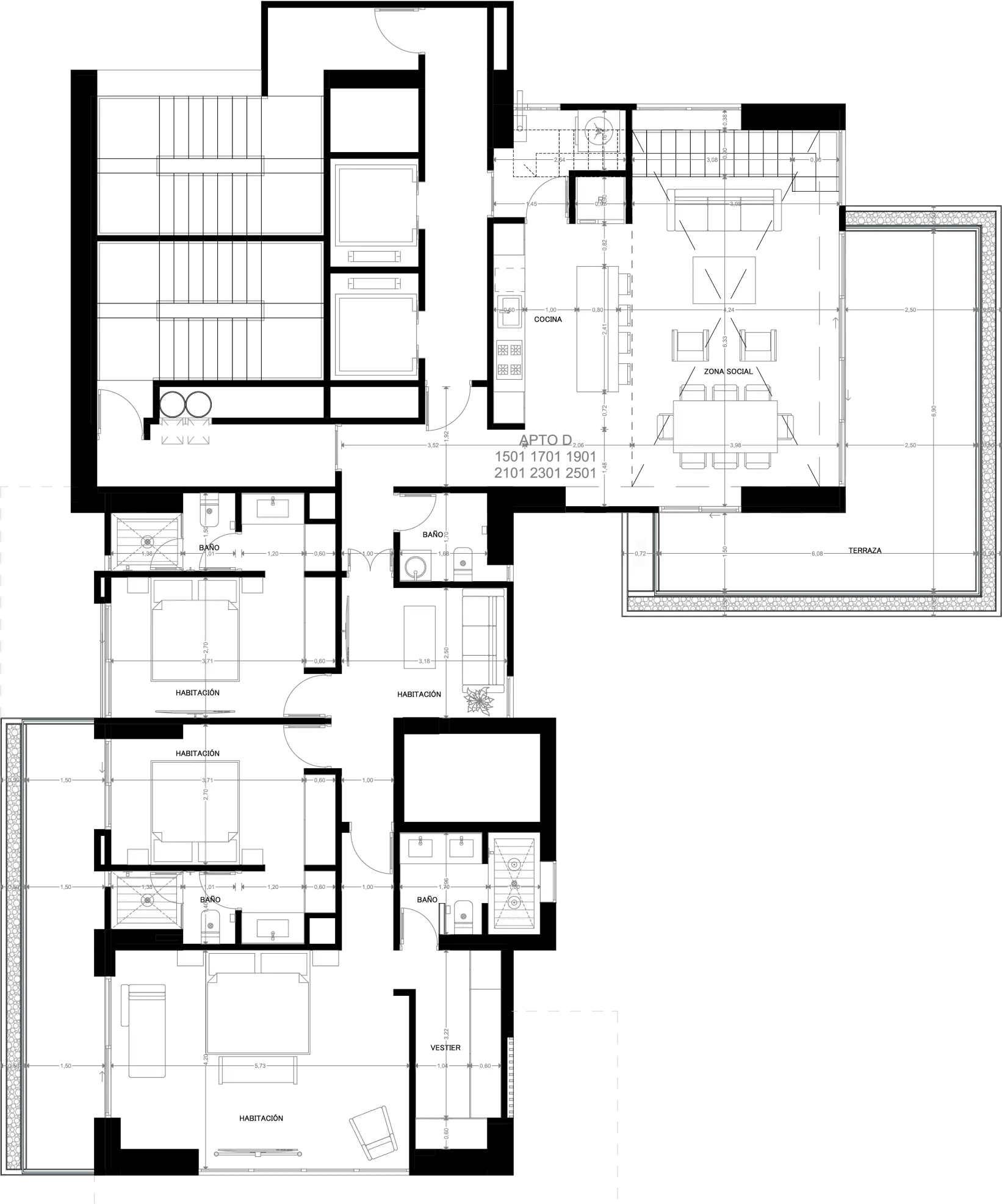 Planos Apto 1901 Morph Lalinde